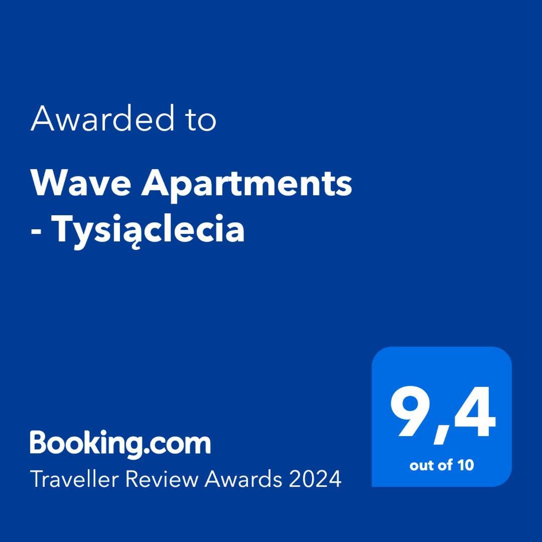 Wave Apartments - Tysiaclecia Gdańsk Kültér fotó